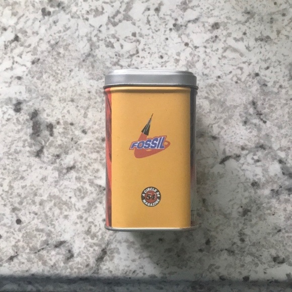 STASH CAN Vintage Fossil Can BRC 0098 5/98 - Picture 3 of 3